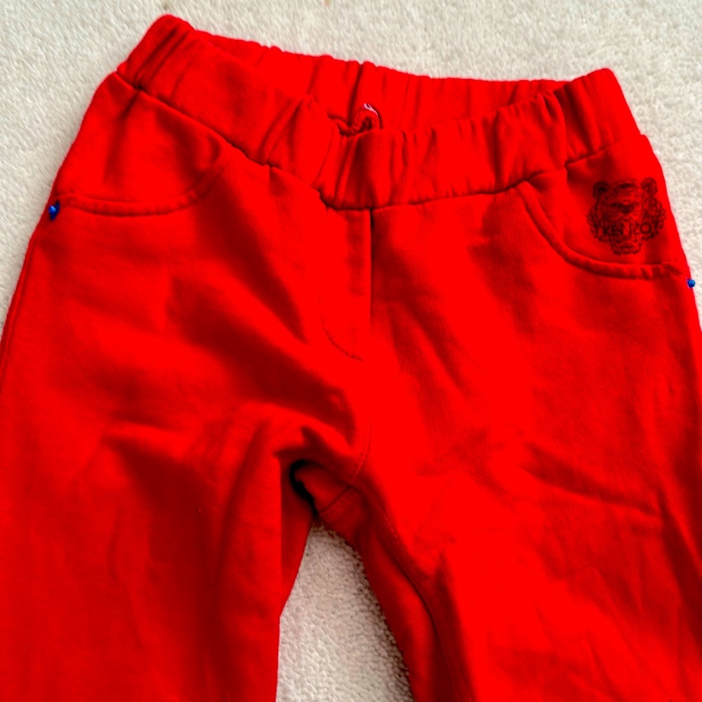 Kenzo Kids Red Trousers